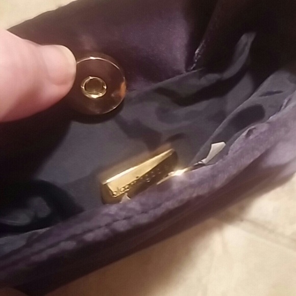 BLOOMINGDALE'S Black Small Satin Purse Bag - Picture 4 of 4