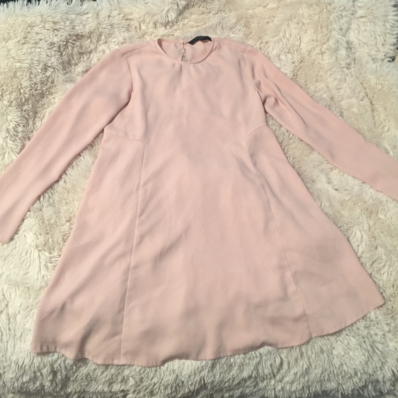 Zara baby pink dress