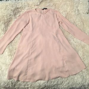 Zara baby pink dress