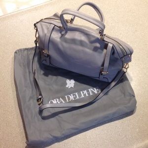 Ora Delphine Adele Satchel | Gray | With tote bag