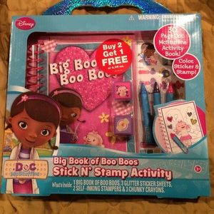 Doc McStuffins stick n stamp activity
