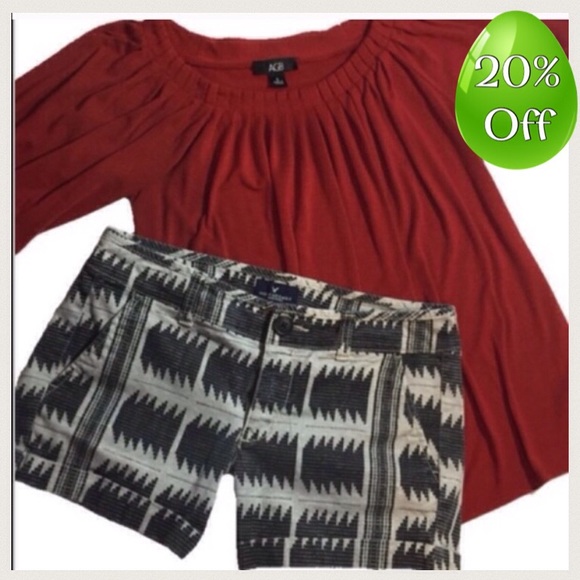 American Eagle Outfitters Pants - Boho Festival Style Tribal/Aztec Print Shorts