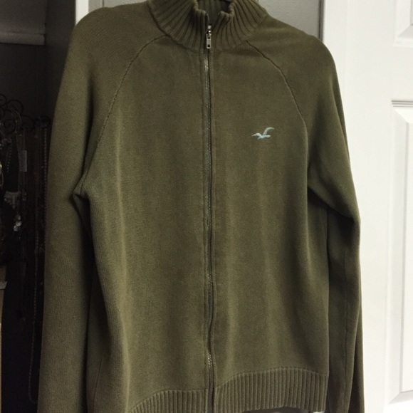 Men's Hollister Zip Up Sweater