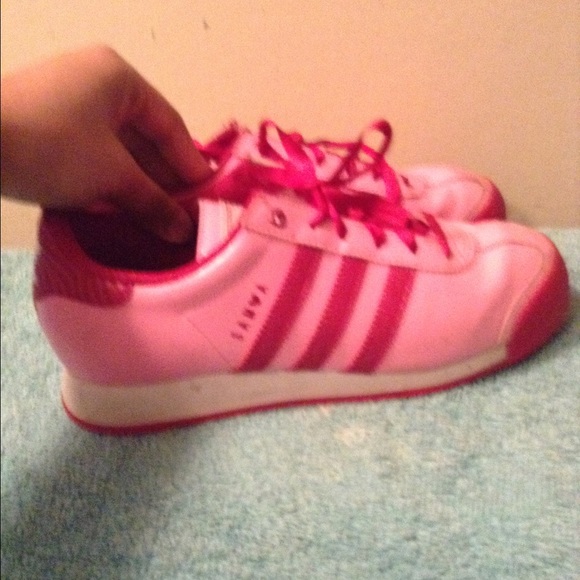 Red & Pink Kid Adidas --Samoa