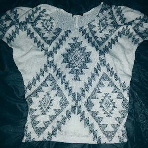 Deb's Tribal Print Blouse