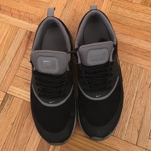Nike Air Max Thea, black with silver logo