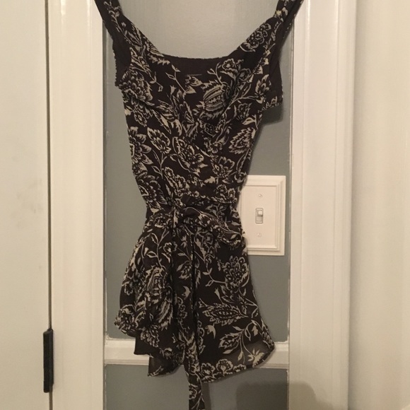 Floral synching blouse