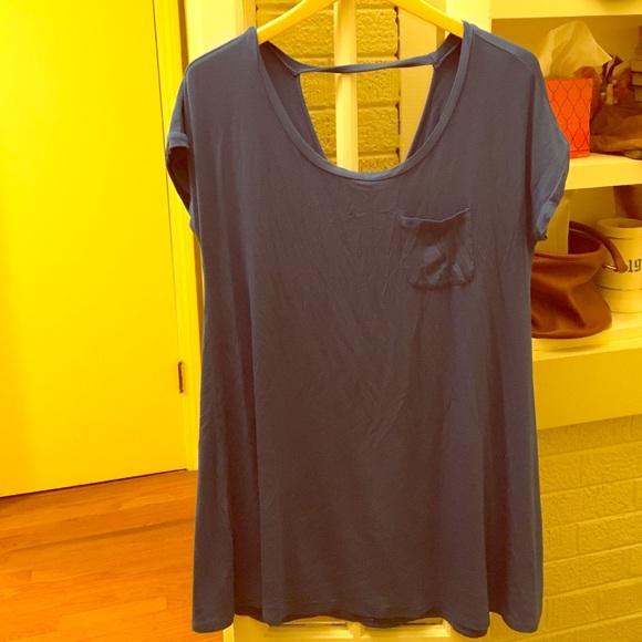 American Eagle Blue T-shirt Dress