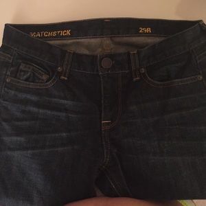 J. Crew Slim Cut Matchstick Jeans