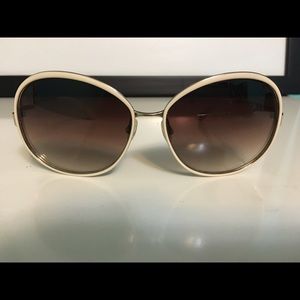 Oliver Peoples 'Racy' metal sunglasses
