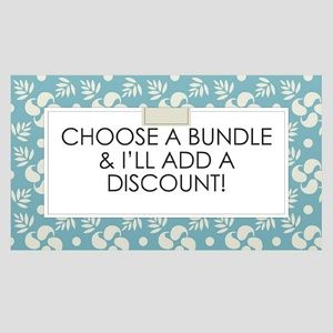 Bundle discounts!