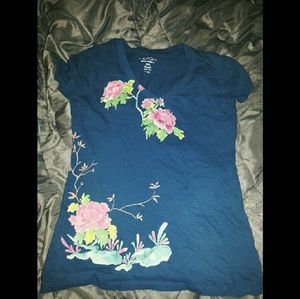 Old Navy Floral Tee