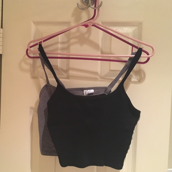 Crop top pair.