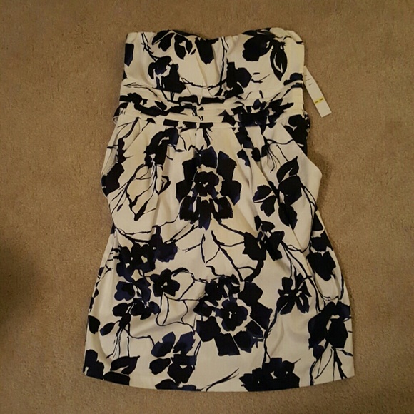 Cotton Strapless dress