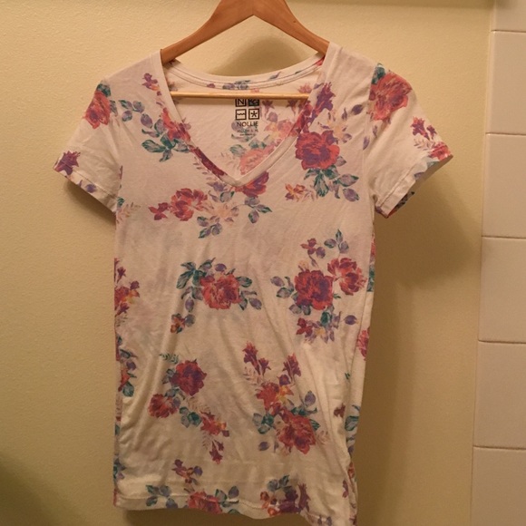 Short sleeved v-neck