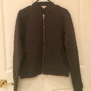 Gap quilted sweatshirt