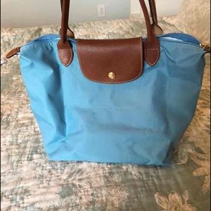 Powered blue medium Longchamp