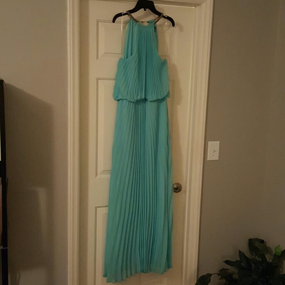 Halter top maxi dress
