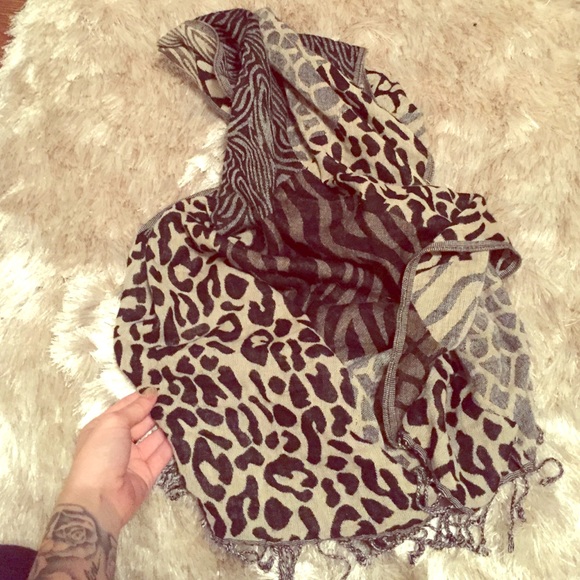 Mossimo Animal Print Scarf