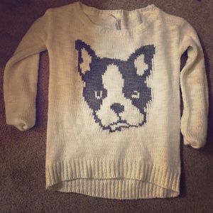 Boston terrier sweater