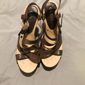 Guess wedge sandals
