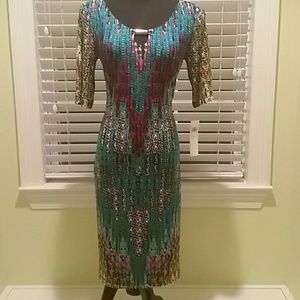 London Times Multi Color Dress