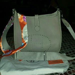 Genuine leather H bag