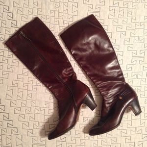 Italian leather boots