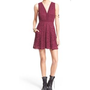 Free People 'Lace Lovely' Fit & Flare Dress