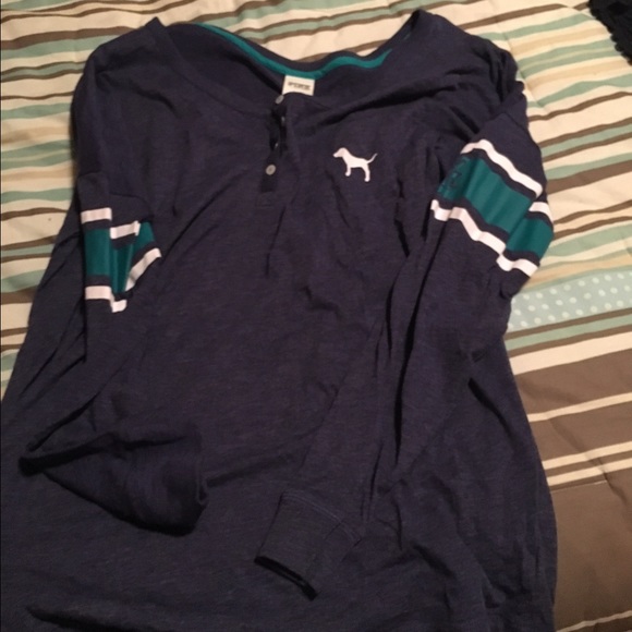 PINK Victoria's Secret Tops - PINK BRAND NEW HENLEY