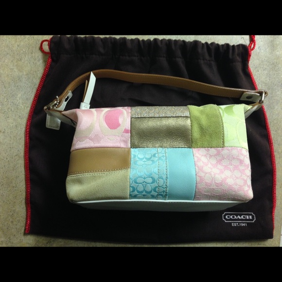 Coach Handbags - Small, Coach patchwork purse