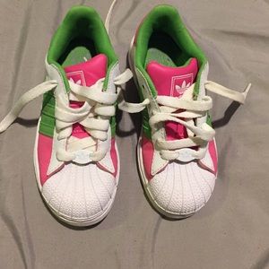 Kids adidas! Worn once!