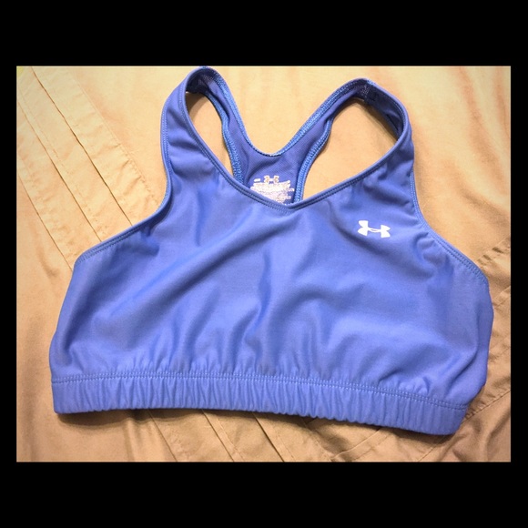 Blue Under Armour Sports Bra