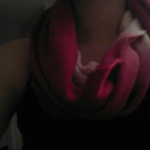 Ombre Pink Infinity Scarf