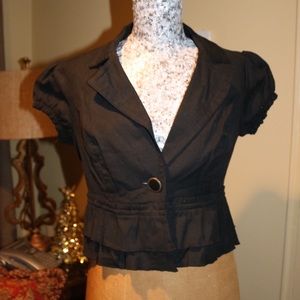 Candies Short Sleeve Blazer