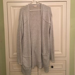 Long knit sweater