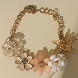 Flower necklace.