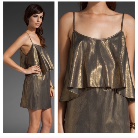 Elizabeth and James Dresses & Skirts - NWT Elizabeth & James Metallic Dress