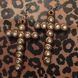 Sookie Sookie gold clay earrings