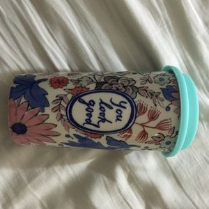 Anthropologie ceramic mug