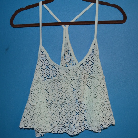 PINK Victoria's Secret Other - VS PINK Crochet Swing-Back Top