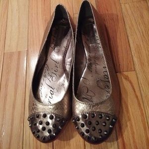 Material Girl Spiked Flats