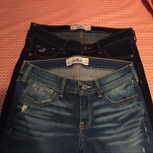Two Pair of Hollister Jeans