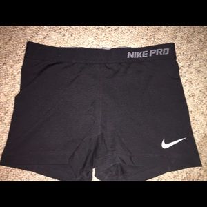 Black nike pro spandex and coach Wristlet