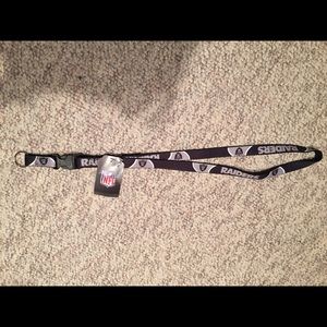 NWT! Raiders Lanyard