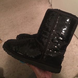 Authentic Sequin Uggs.