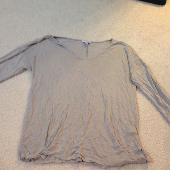 Tan Long sleeve shirt