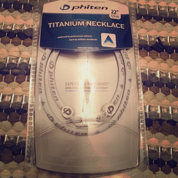 Phiten titanium necklace