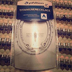 Phiten titanium necklace