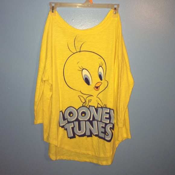 Looney Tunes Yellow XL Shirt